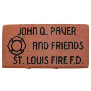 4" x 8" Red Clay Pathway Brick